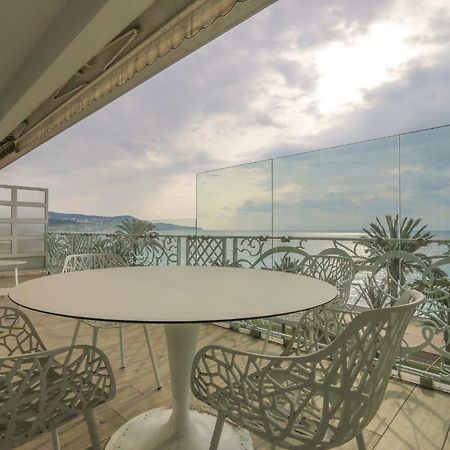 Seafront Modern Apartment Nizza Exterior foto
