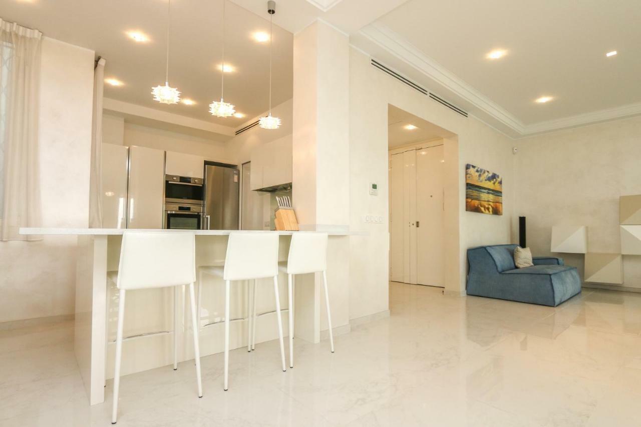 Seafront Modern Apartment Nizza Exterior foto